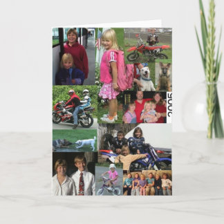 Cartão De Festividades Colagem