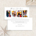 Cartão De Festividades Colagem 4 Imagens Fita Feliz Natal<br><div class="desc">Colagem 4 Fotografias Fábricas Feliz Natal. Disponível digitalmente e impresso. Moderno e minimalista,  com um roteiro de na moda para Feliz Natal. Substitua as imagens de exemplo por suas próprias fotos divertidas e personalize o resto das palavras em cada lado,  conforme necessário.</div>