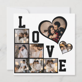 Cartão De Festividades Colagem de Fotografias do Design 8