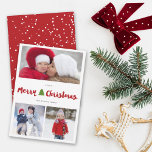 Cartão De Festividades Colagem de Fotografias do Script 3 do Pincel da Ár<br><div class="desc">Concebido por gordura*fa*estanho. Fácil de personalizar com seu próprio texto,  foto ou imagem. Para pedidos personalizados,  entre em contato direto com o . Aplicam-se taxas personalizadas. www.zazzle.com/fat_fa_tin www.zazzle.com/color_therapy www.zazzle.com/fatfatin_blue_knot www.zazzle.com/fatfatin_red_knot www.zazzle.com/fatfatin_mini_me www.zazzle.com/fatfatin_design www.zazzle.com/fatfatin_ink</div>