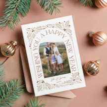 Colagem de Fotografias Neutral 3 Berry Arch de Ano