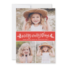 Colagem de Fotografias Vermelhas de Ramais de feli