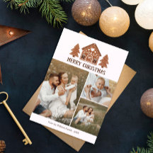 Colagem de Fotos da Casa de Pão-de-Pão Feliz de Na