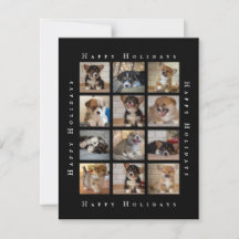 Colagem de Fotos de Cachorros Personalizados da Fa