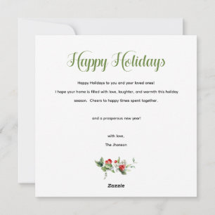 Cartão De Festividades Colagem de Fotos de Coração Escrito à Mão Feliz Fe