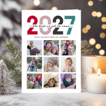 Colagem de Fotos de Natal Dobrada 2027 9 Fotos