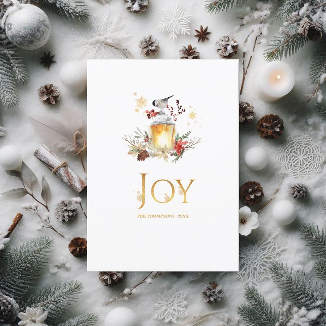 Cartão De Festividades Colagem de Fotos de Natal Snowy Pine e Spruce (Evergreen - Wintertide Woodland Christmas Photo Holiday Card)