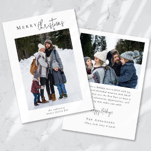 Cartão De Festividades Colagem de Fotos Feliz de Natal
