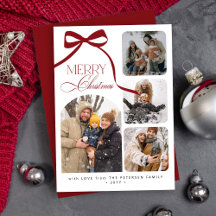 Colagem de Fotos Moderna 4 Feliz Natal