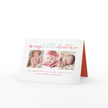 Colagem Fotográfica de 3 Gritos de Natal Pequeno e