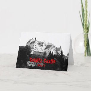 Cartão De Festividades Colditz Castle