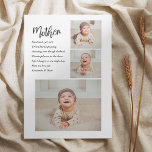 Cartão De Festividades Collage Photo & Best Mãe Cote Lovely Gift<br><div class="desc">Collage Photo & Best Madre Cotação Lovely Gift. Melhor presente personalizado para Dia de as mães,  Natal,  Dia da Mulher ou Aniversário da Mãe. Surpresa mãe com um presente que é tão incrível quanto ela.</div>