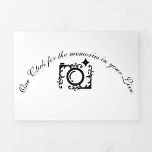 CARTÃO DE FESTIVIDADES COM DOBRA TRIPLA 