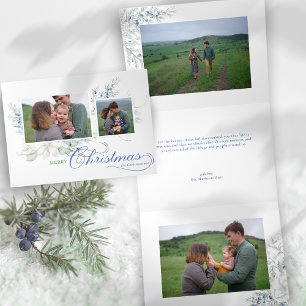 CARTÃO DE FESTIVIDADES COM DOBRA TRIPLA 