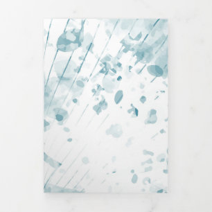 Cartão De Festividades Com Dobra Tripla Atmosfera Musical 5