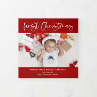 Bebê 1rua Ano De Natal Em Revisão 6 Fotos Vermelho