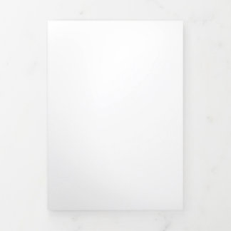 Cartão De Festividades Com Dobra Tripla Cartão de férias com três folhas de 5" x 7"