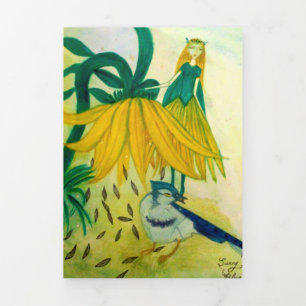 Cartão De Festividades Com Dobra Tripla Como Jay conseguiu sua Jaqueta