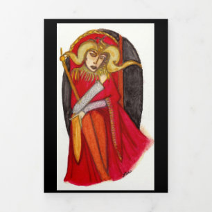 Cartão De Festividades Com Dobra Tripla Manitowak