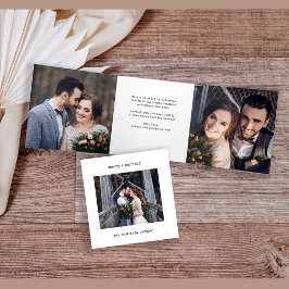 Cartão De Festividades Com Dobra Tripla Máxima máquina de escrever | Feliz e multifoto cas