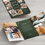 Cartão De Festividades Com Dobra Tripla O Melhor Ano De Todos! Colagem do Scrapbook de Fot<br><div class="desc">Com um ano tão memorável você tem que compartilhar. Envie um ano em revisão para sua família e amigos com nosso cartão de férias triplo de álbum de fotos moderno. O design de fotos moderno e mínimo de álbuns faz um cartão de Natal memorável para compartilhar seus momentos favoritos, aventuras...</div>