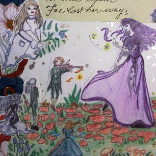 Cartão De Festividades Com Dobra Tripla O Wanderer Admirável