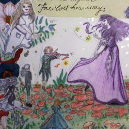 Cartão De Festividades Com Dobra Tripla O Wanderer Admirável