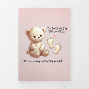 Cartão De Festividades Com Dobra Tripla Sem espaço de trabalho para placa pequena