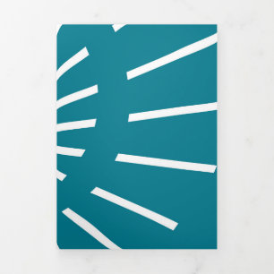 Cartão De Festividades Com Dobra Tripla Sol 11