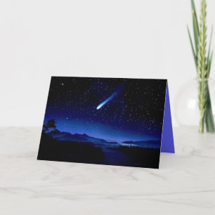 Cartão De Festividades Com-met Shooting Star