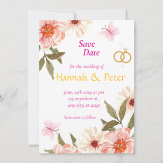 Cartão De Festividades Começa uma história de amor - Junte-se a nós pela 