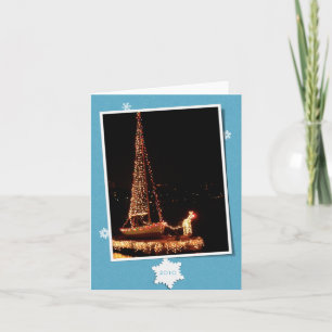 Cartão De Festividades Community Boating Rudolph-2010