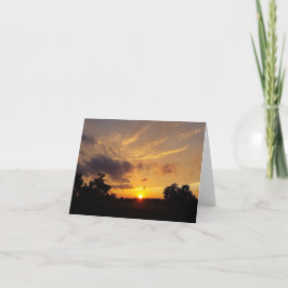 Cartão De Festividades Como os Pôrs do sol