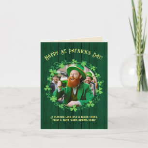 Cartão De Festividades Companhia Clover & Beer