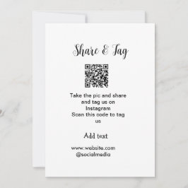 Cartão De Festividades Compartilhar e marcar no site de adicionar QR do I