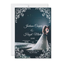 Concurso de casamento Dourado e negro