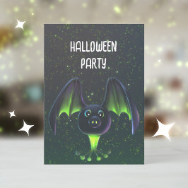 Cartão De Festividades Concurso de Festa para Crianças do Dia das Bruxas