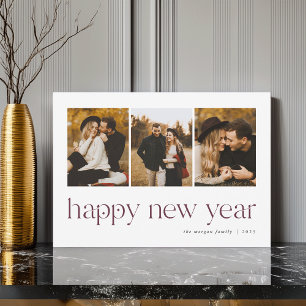Cartão De Festividades Conexão   3 Foto Ano Novo