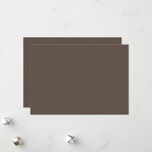 Cartão De Festividades Confiante contra um muro marrom Na moda