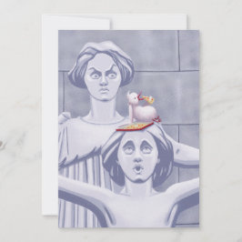 Cartão De Festividades Conflito em Nova Iorque