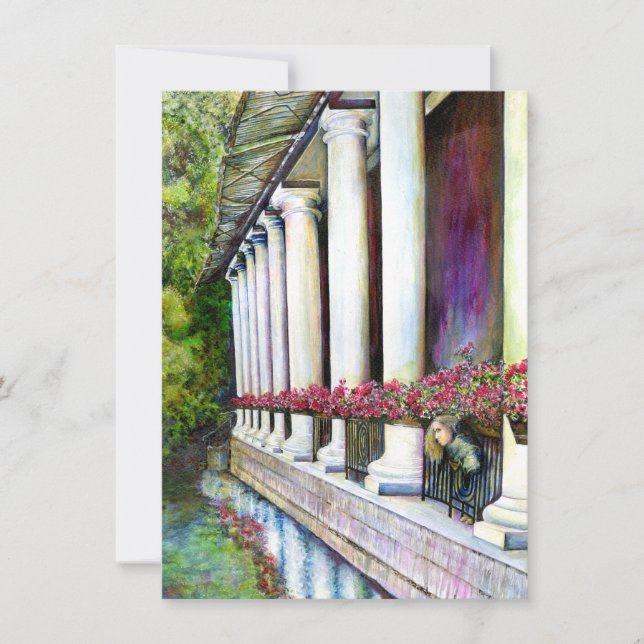 Cartão De Festividades Conforto é inimigo do progresso (Frente)