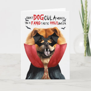 Cartão De Festividades Contagem Engraçada de Cães Cão Cachorro Caos Caos