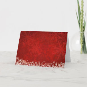 Cartão De Festividades conversas christmas background with snowflakes,
