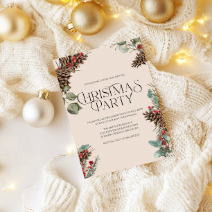 Cartão De Festividades Convidado para Festa de Natal Russo   Tema de Feri