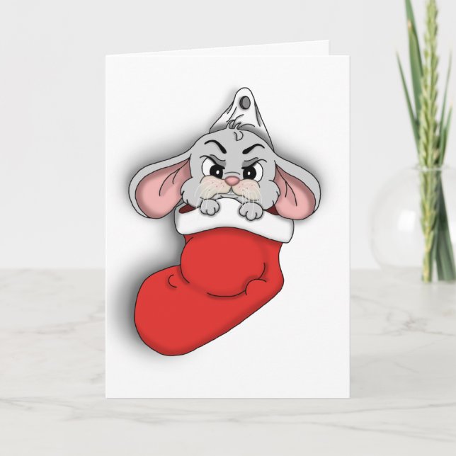 Cartão De Festividades cópia do Natal mouse1 (Frente)