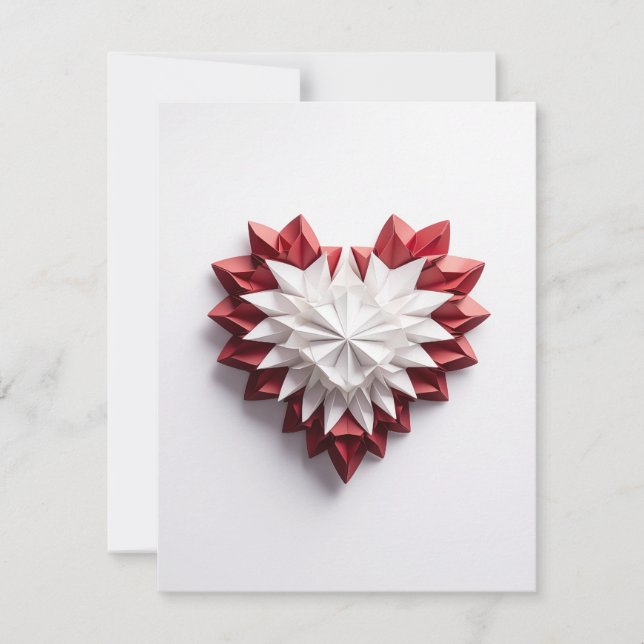 Cartão De Festividades Coração 0003 (Frente)