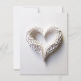 Cartão De Festividades Coração 0044