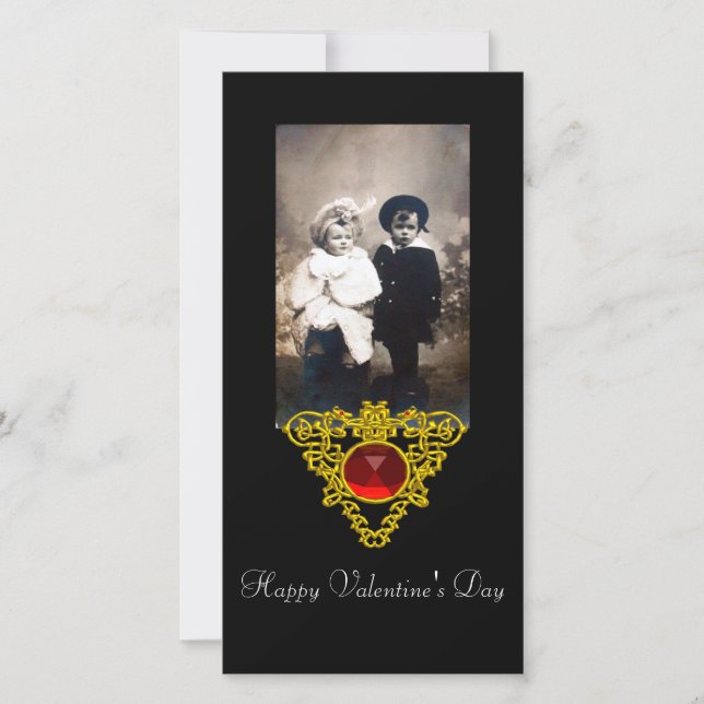 CARTÃO DE FESTIVIDADES CORAÇÃO CELTICA (Frente)