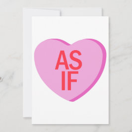 Cartão De Festividades Coração de Doce - COMO SE