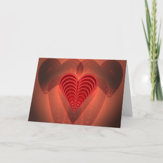 Cartão De Festividades Coração sagrado II